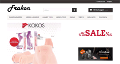 Desktop Screenshot of frakon.nl